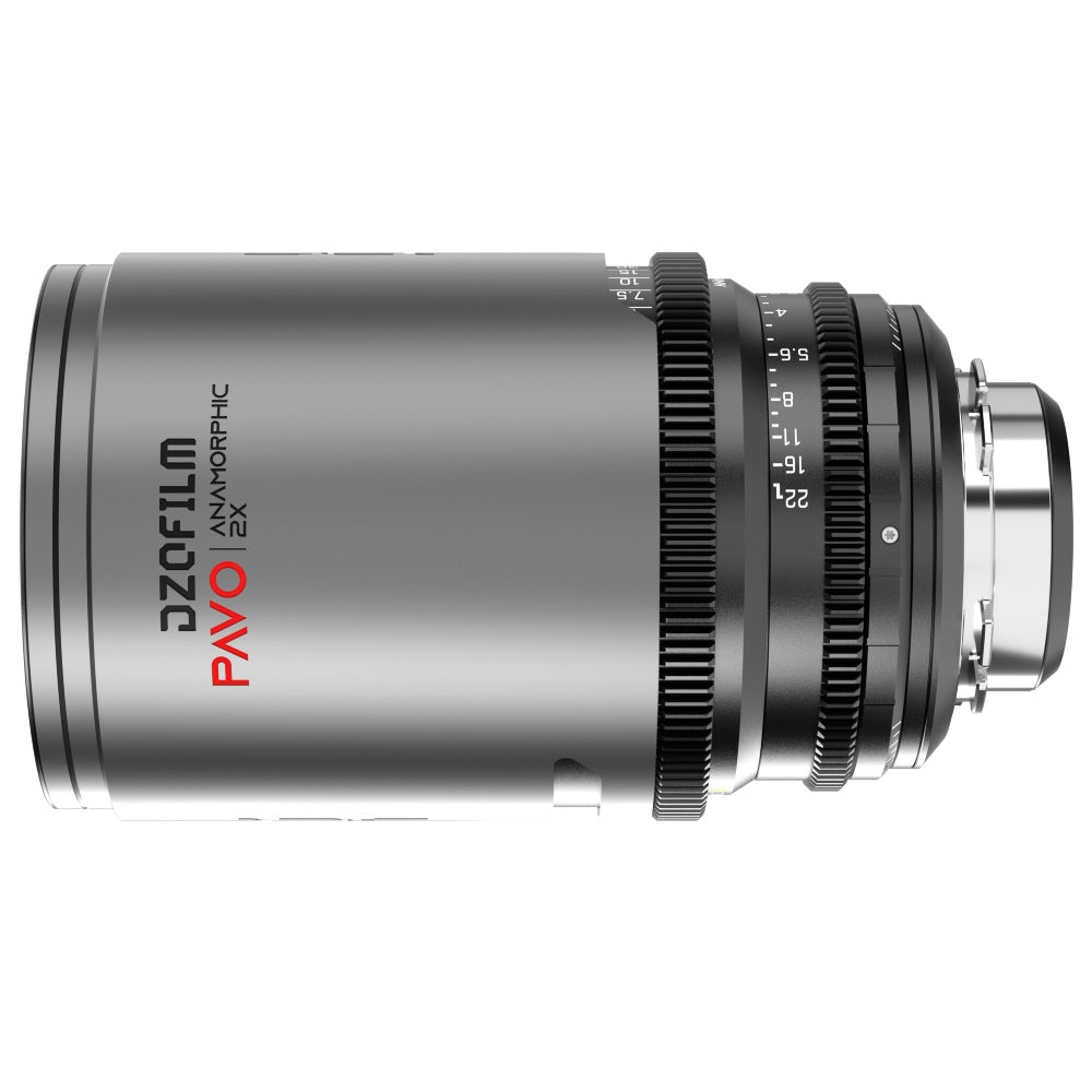 DZOFilm Pavo 2x anamorphique Prime 135mm T2.5 - Revêtement neutre - Monture PL&EF (mètre)