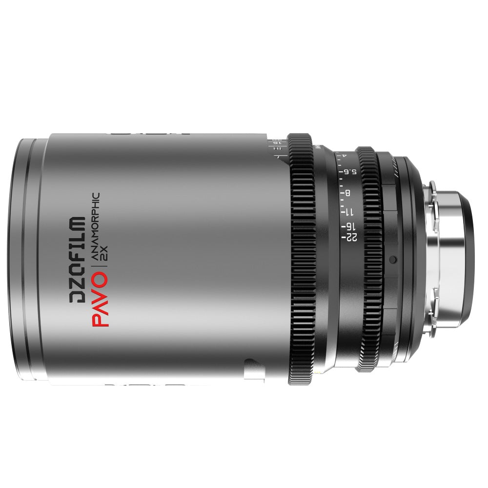 DZOFilm Pavo Prime anamorphique 2x 180mm T2.8 - Revêtement neutre - Monture PL & EF (mètre)