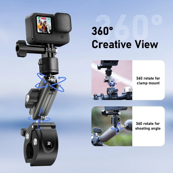 Telesin Quick-Release Tube Clamp for DJI
