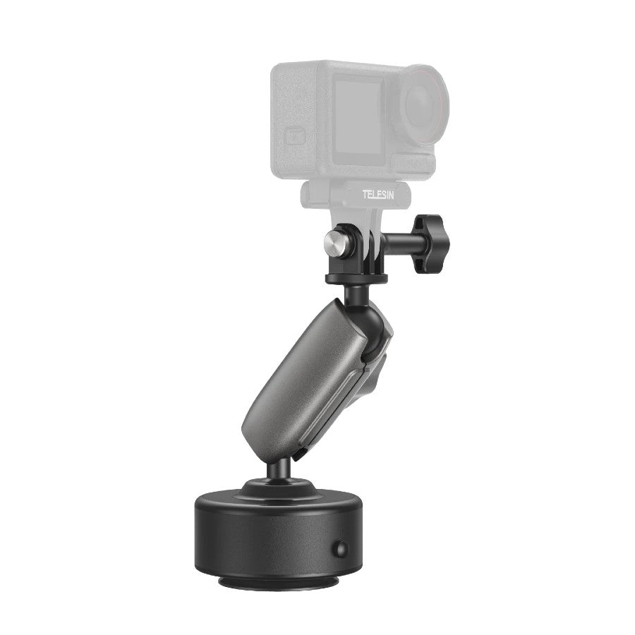 Telesin Electric Suction Cup Mount with Arm and GoPro Mount