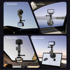 Telesin Electric Suction Cup Mount with Arm and GoPro Mount