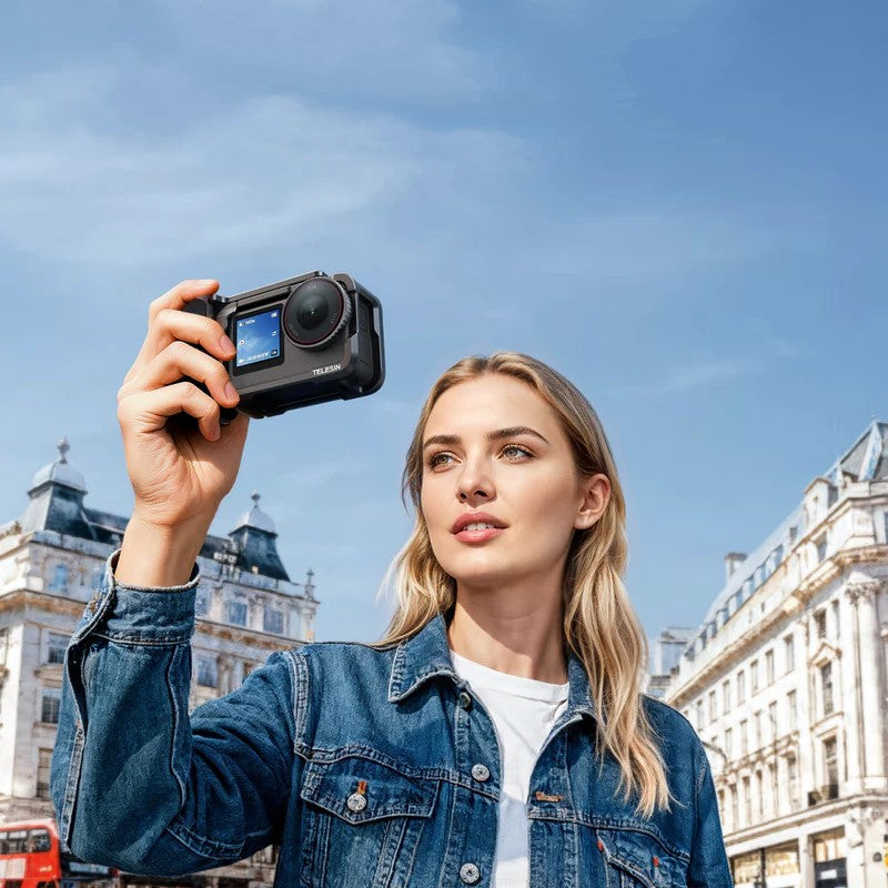 Telesin StreetGrip Kit pour DJI Osmo Action 6 avec cage