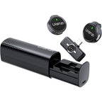 Ensemble Microphone sans Fil Ulanzi A21 avec Étui et Câble USB-C - Noir