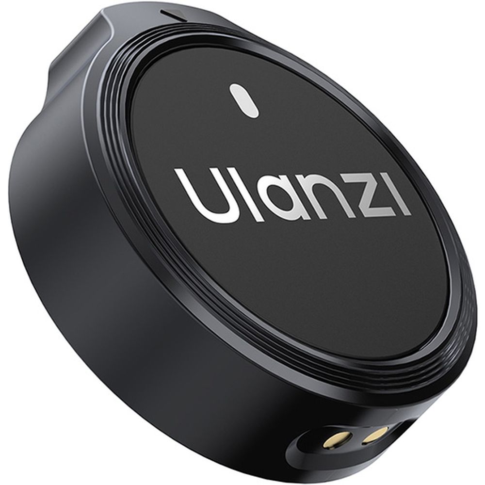 Ensemble Microphone sans Fil Ulanzi A21 + Étui Lightning - Noir