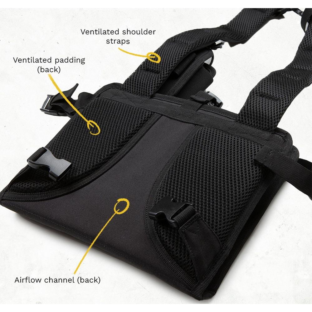 Support de tablette mains libres Dirty Rigger Chest Mate Pro