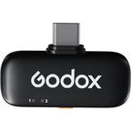 Godox C01 Kit 2 2.4G Wireless Microphone System Black