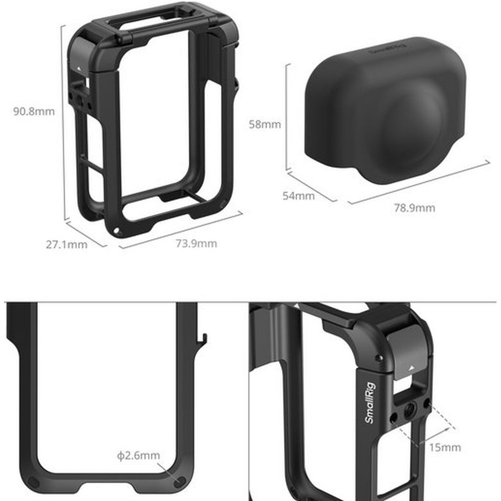 Cage SmallRig 5704B pour DJI Osmo 360