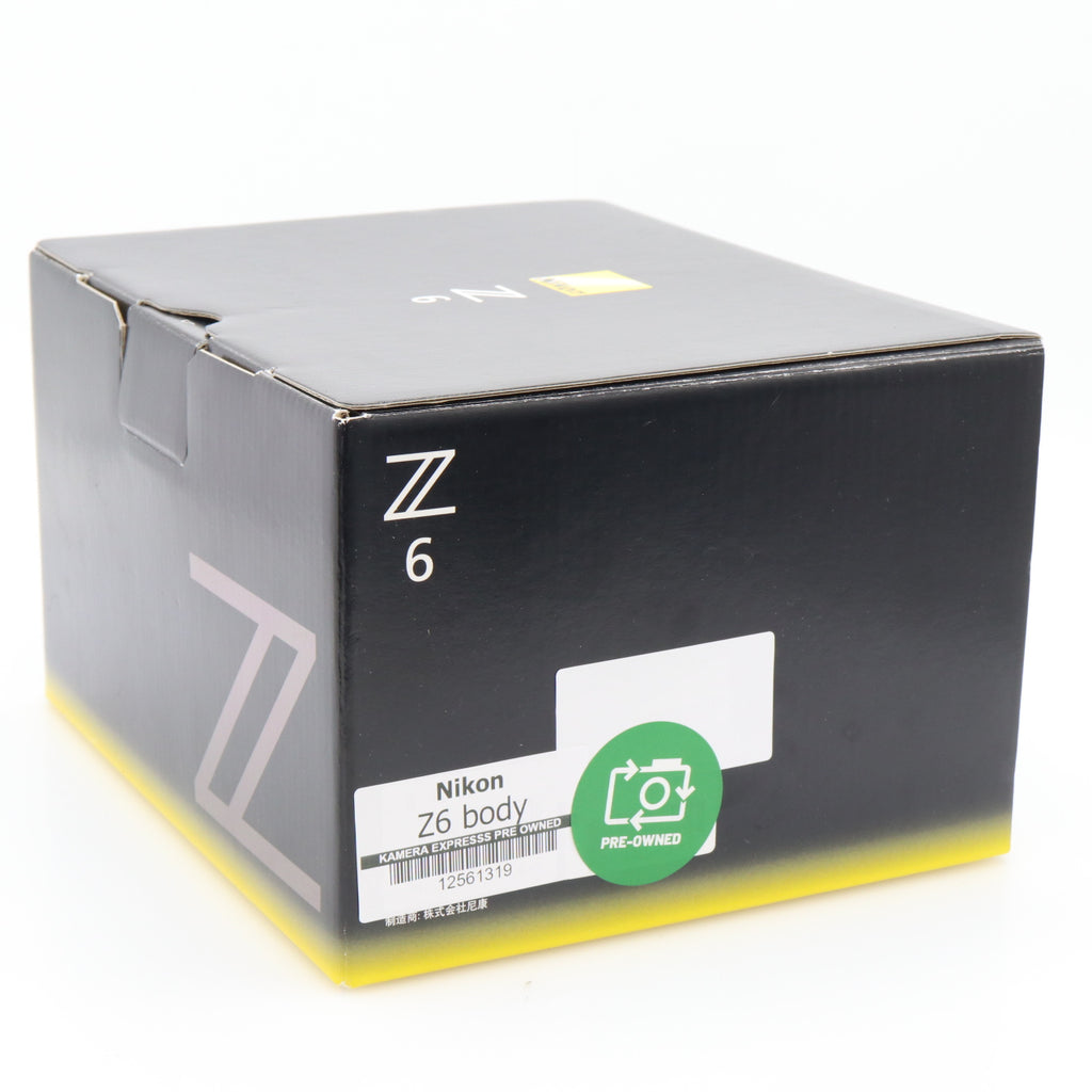 Nikon Z6 body used