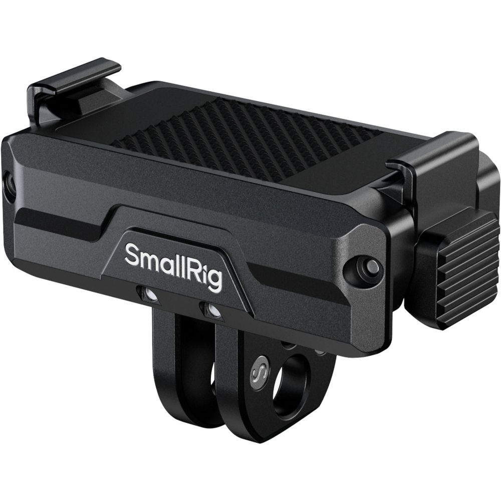 Support adaptateur pliable à dégagement rapide bidirectionnel SmallRig 5890 avec fixation à 2 broches et trou fileté 1/4"-20