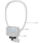 Support adaptateur pliable à dégagement rapide bidirectionnel SmallRig 5890 avec fixation à 2 broches et trou fileté 1/4"-20
