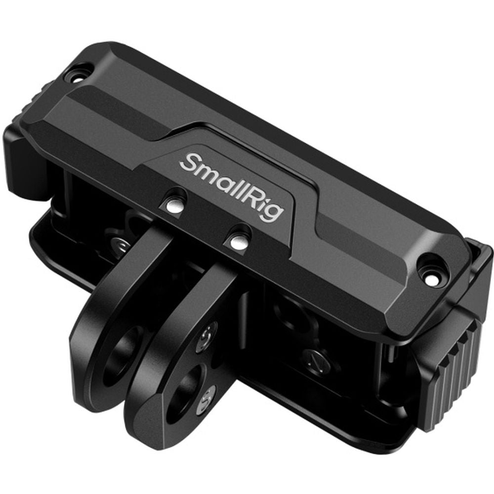 Support adaptateur pliable à dégagement rapide bidirectionnel SmallRig 5890 avec fixation à 2 broches et trou fileté 1/4"-20