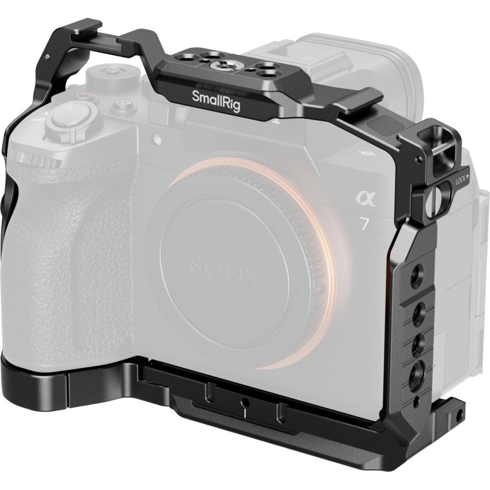 SmallRig 6024 "HawkLock" Quick Release Cage for Sony Alpha 7 V / 7R V / 7 IV