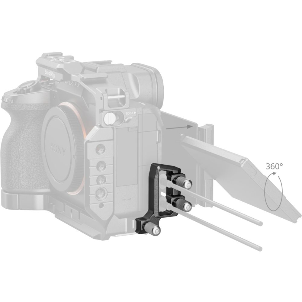 Pince SmallRig 6062 pour câble USB-C pour cages Sony Alpha 7 V