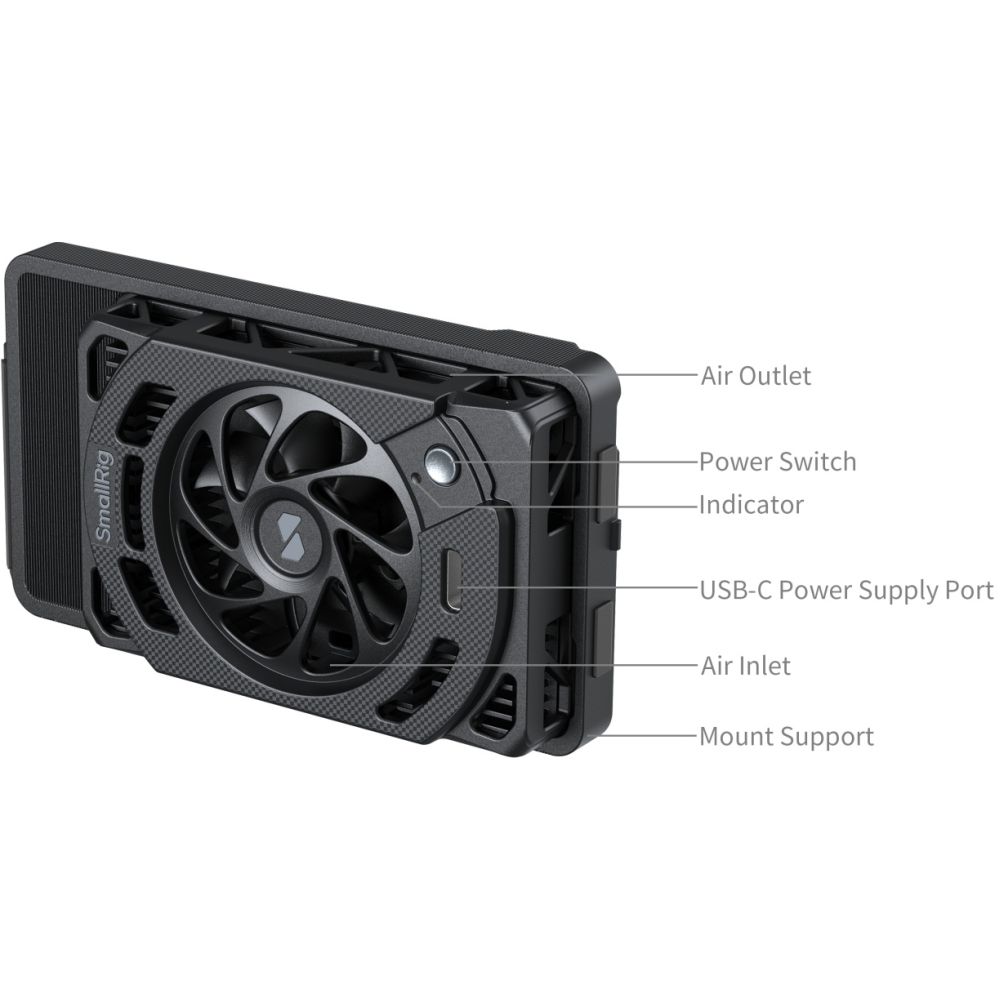 Ventilateur de refroidissement SmallRig 5874 pour Nikon ZR
