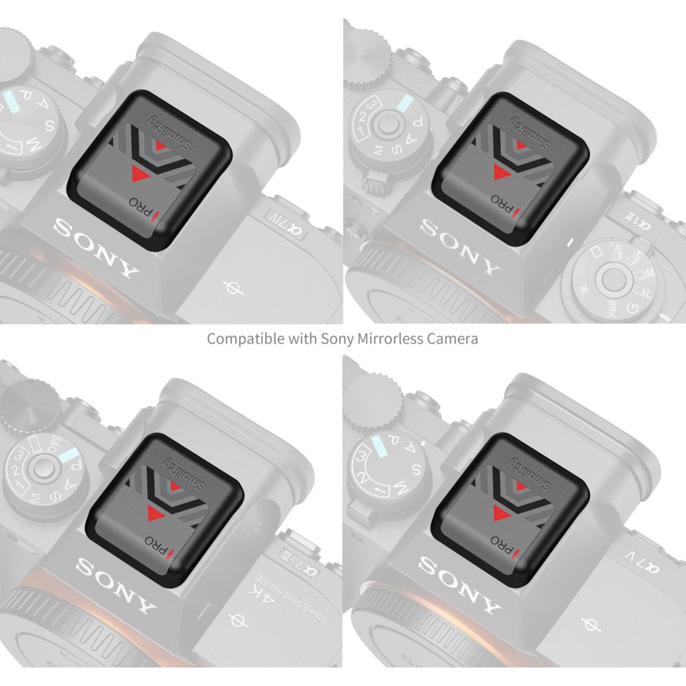 Cache-griffe SmallRig 5494 pour Sony, noir, lot de 2