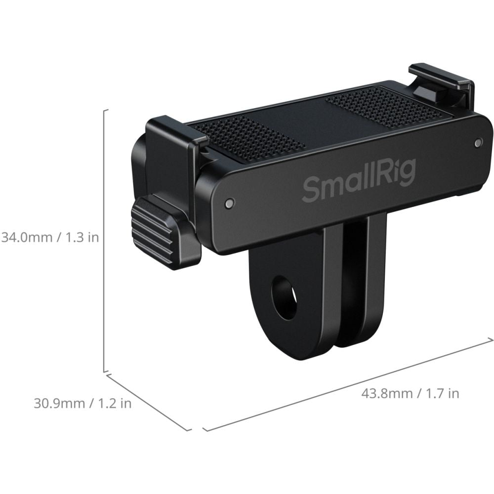 SmallRig 5911 Bidirectional Quick Release Adapter Support with 2-Prong Mount