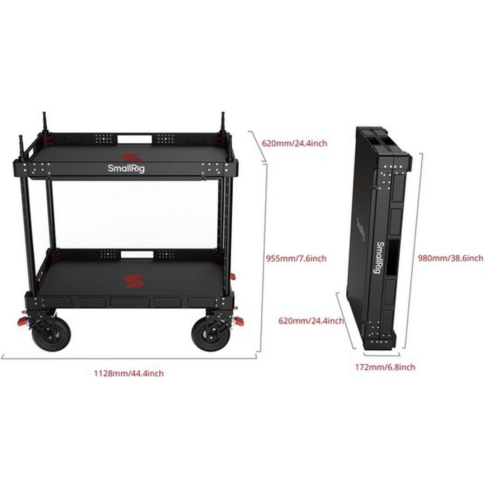SmallRig MD5991 36" Video Production Camera Cart (Lite)