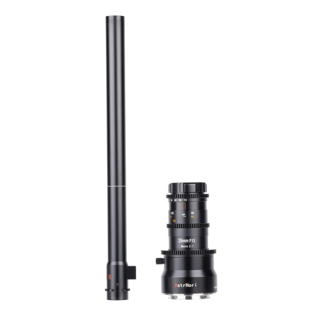AstrHori 28mm f/13 360 Degree Rotating 2x Macro Probe Lens L-mount