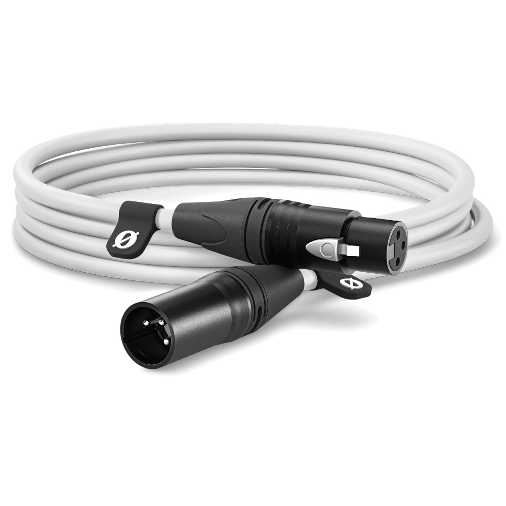 Câble XLR RODE 3 m - Blanc
