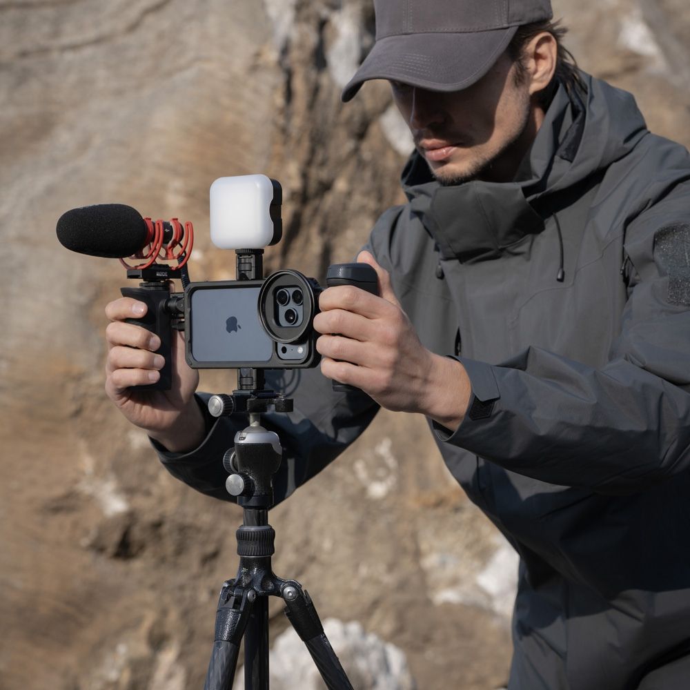 Kit de cage vidéo pour téléphone PGYTech ProShot (iPhone 17 Pro Max)
