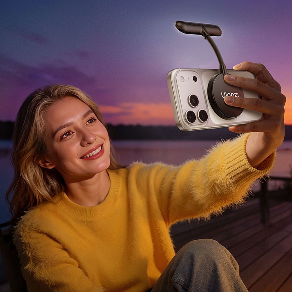 Lampe de téléphone magnétique flexible Ulanzi M10