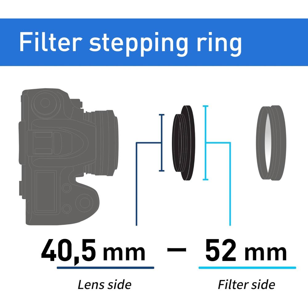 Bague Kenko Stepping 40,5mm - 52mm