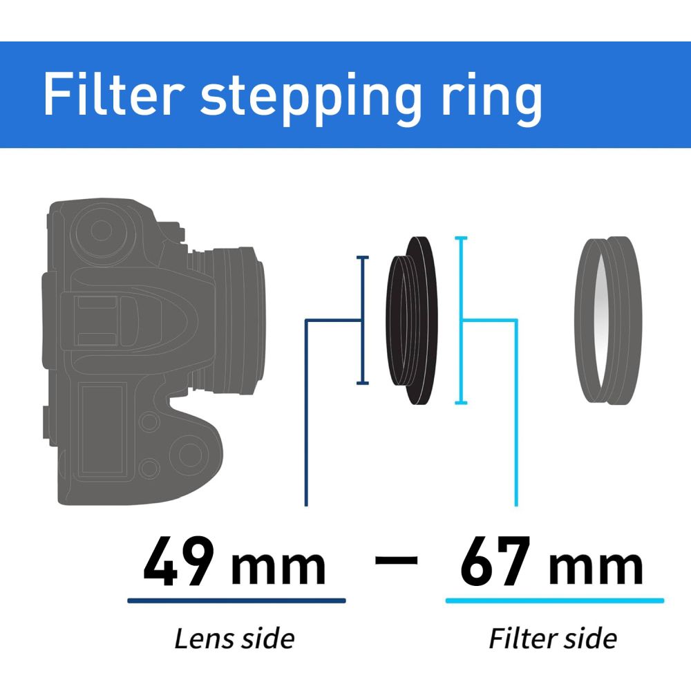 Kenko Stepping Ring 49mm - 67mm