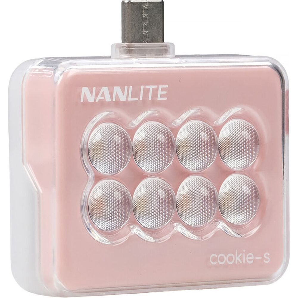 Mini lampe LED Nanlite Cookie-S (rose corail)