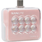Mini lampe LED Nanlite Cookie-S (rose corail)