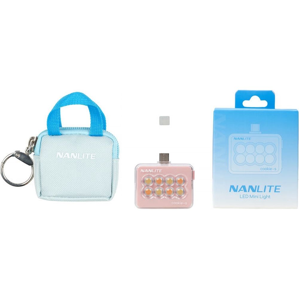 Mini lampe LED Nanlite Cookie-S (rose corail)