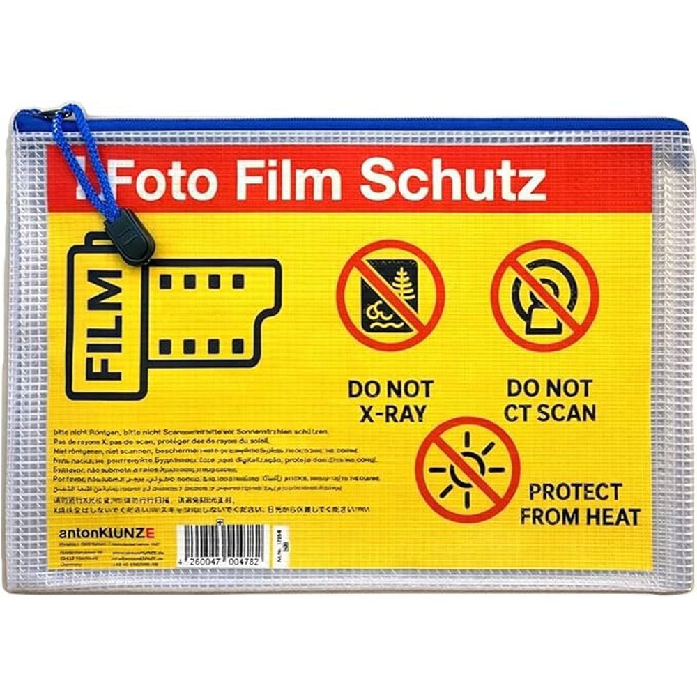 Domke Filmguard Photo Film Protection A5 Bag for 10 x 35mm / 120 Film 4-pack - Blue, Green, Red, Yellow