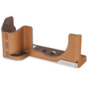 PGYTECH Cuir Appareil Photo Étui pour Fujifilm X100VI – Clay Marron