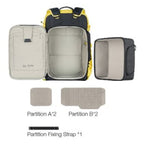 Leofoto Backup Series Backpack 35L Green Incl. Medium Divider