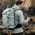Leofoto Backup Series Sac à Dos 35L Vert Incl. Grand Séparateur