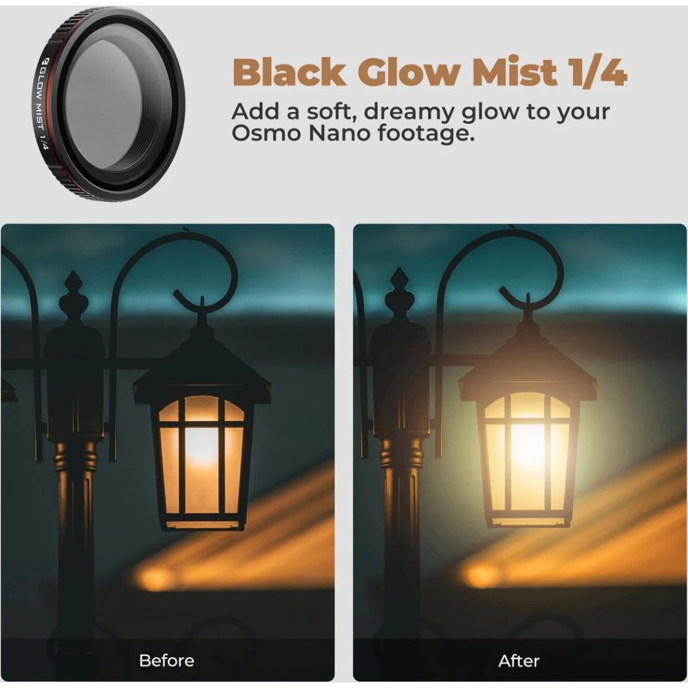 Freewell DJI Osmo Nano Black Glow Mist Filter
