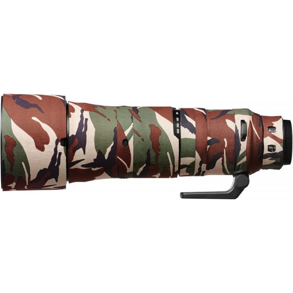 easyCover Protection d'objectif en chêne pour Nikon Z 180-600mm f/5.6-6.3 VR, camouflage vert