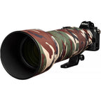 easyCover Protection d'objectif en chêne pour Nikon Z 180-600mm f/5.6-6.3 VR, camouflage vert