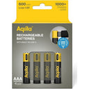Piles rechargeables Aqiila AAA USB-C 1,5 V 600 mAh Li-Ion (x4)
