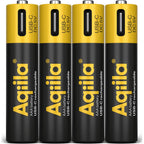 Piles rechargeables Aqiila AAA USB-C 1,5 V 600 mAh Li-Ion (x4)