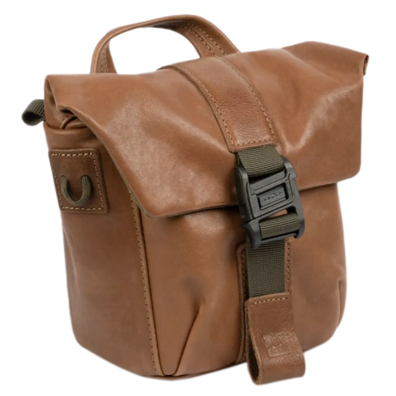 Wotancraft Pilot Travel Camera Bag 2L – Cuir Marron