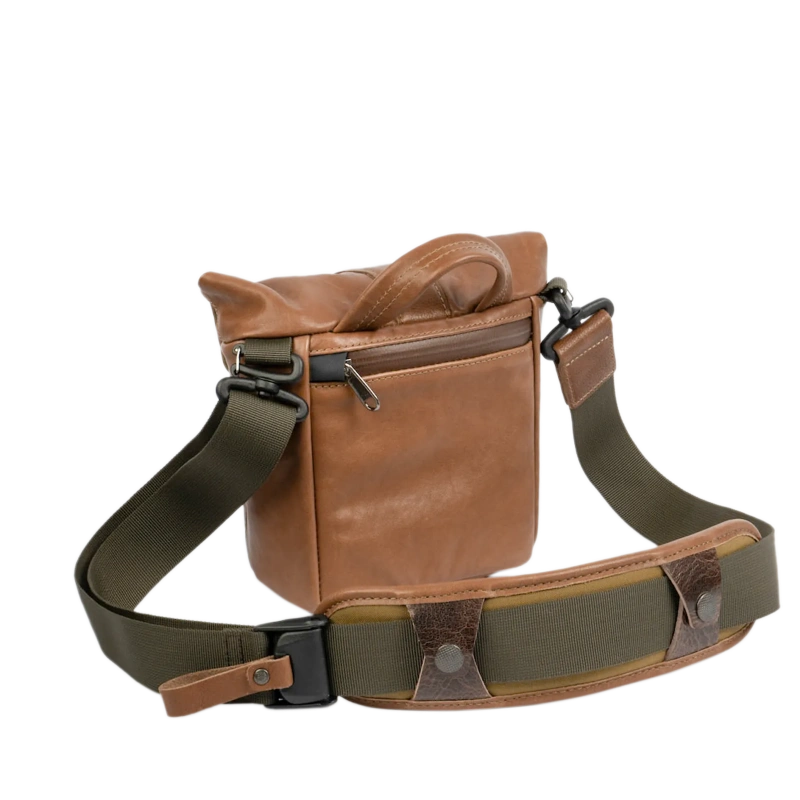 Wotancraft Pilot Travel Camera Bag 2L – Cuir Marron