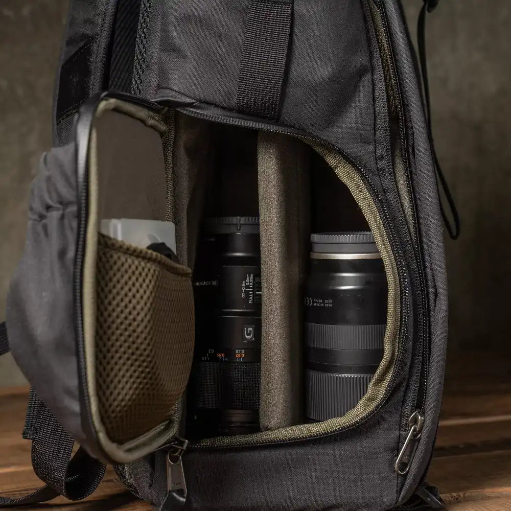 Wotancraft Pilot Sac à Dos 18L – Noir