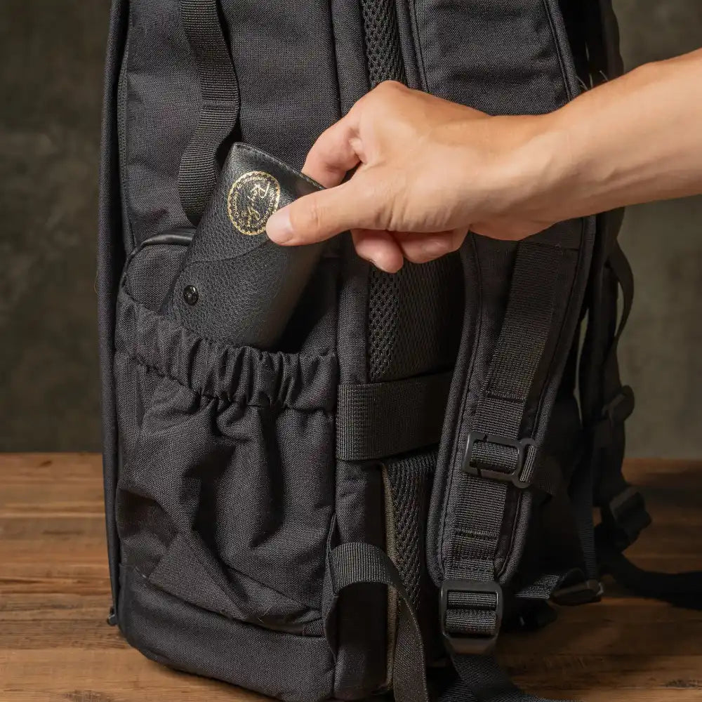 Wotancraft Pilot Sac à Dos 18L – Noir