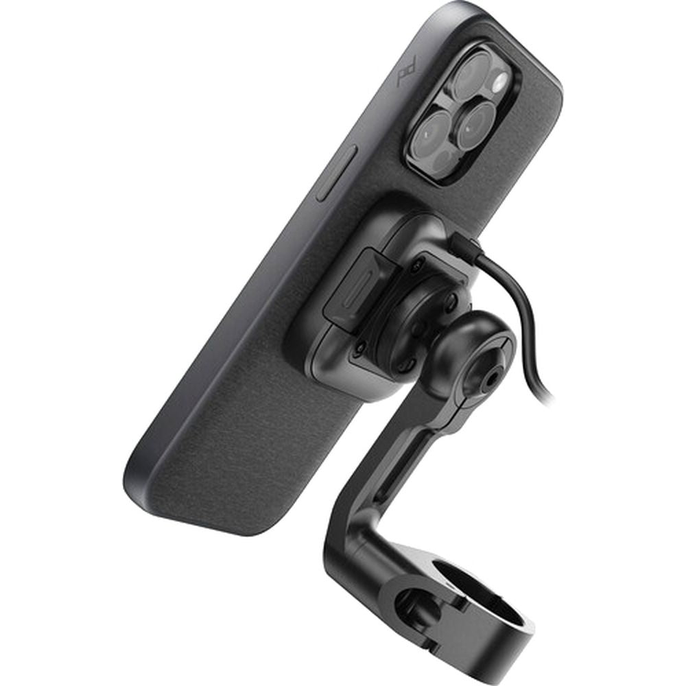 Support de guidon Peak Design Mobile pour moto v2 avec chargeur