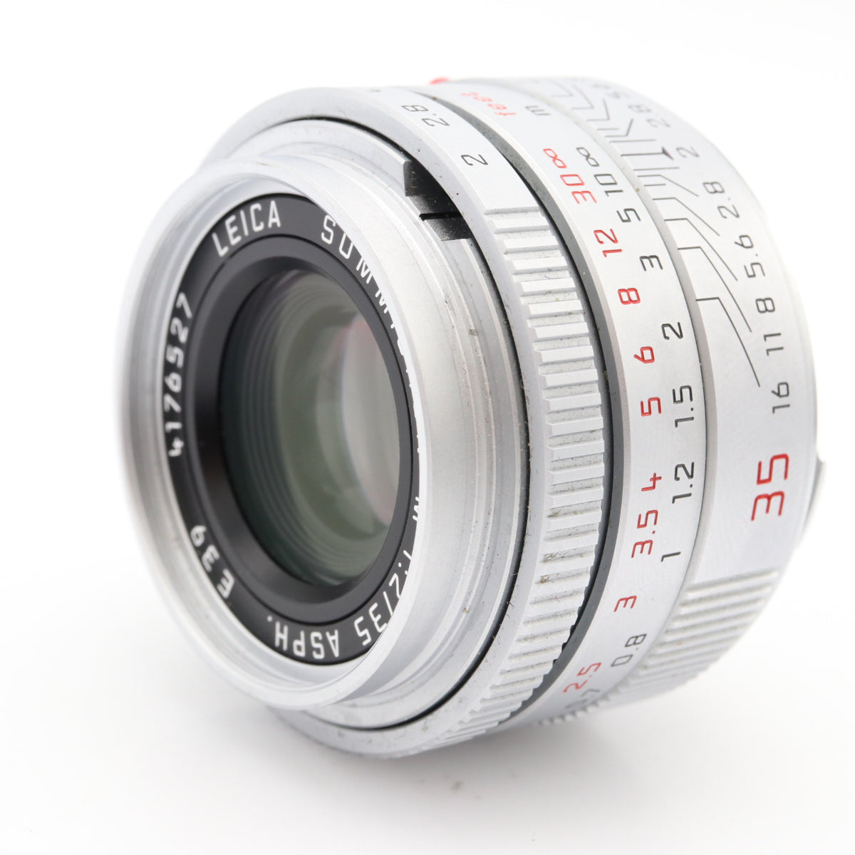 Leica 11882 Summicron-M 35mm F/2 ASPH. silver used