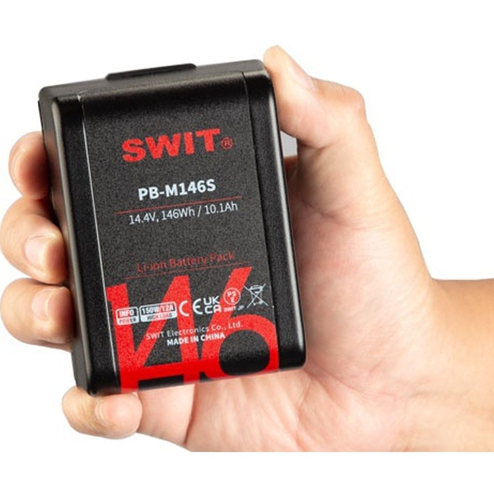 Batterie de Poche SWIT PB-M146S 146 Wh à Charge Élevée, Montage en V