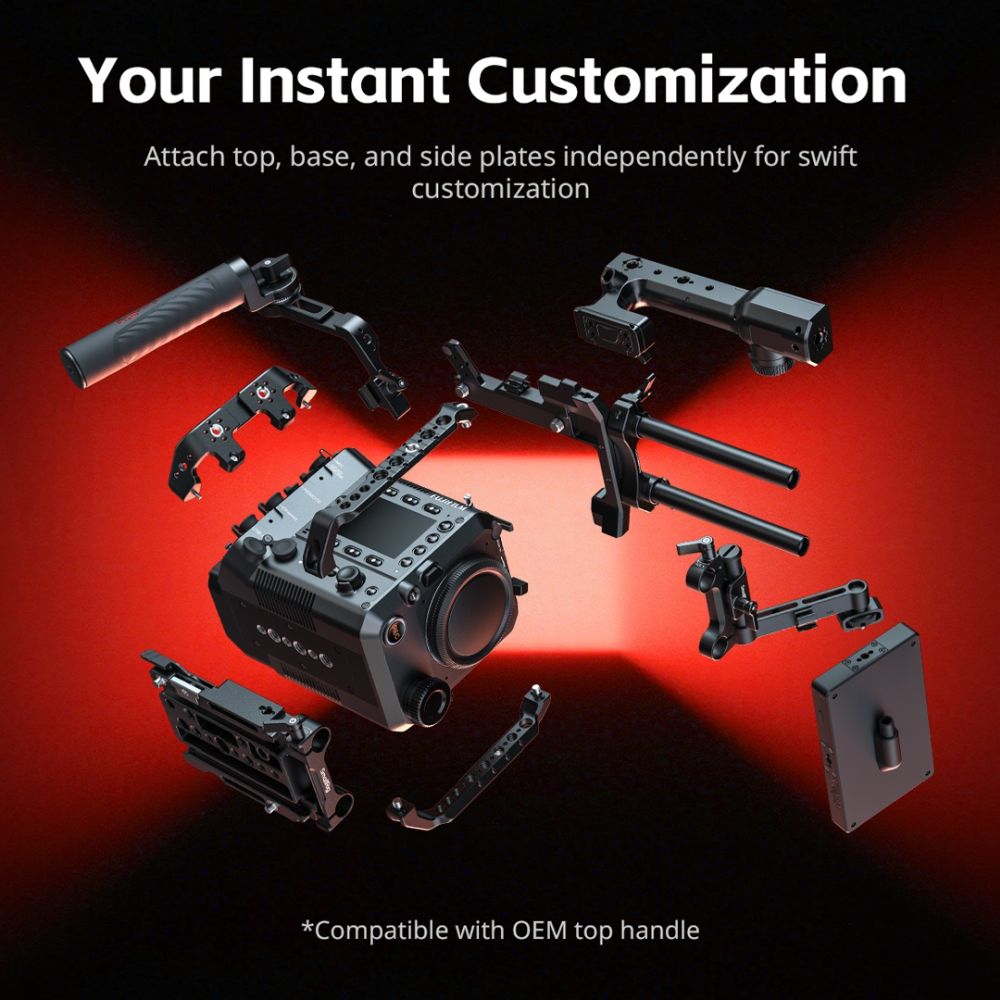 Kit de cage pour appareil photo SmallRig 5341 pour FUJIFILM GFX ETERNA 55
