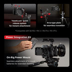 Kit de cage à dégagement rapide SmallRig 6113 « HawkLock » pour Nikon ZR