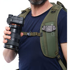 Bandoulière Shimoda Capture Strap Explore, verte, 520-273