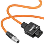 ZGCine Câble d'Alimentation D-Tap vers Mini-XLR 4 Broches